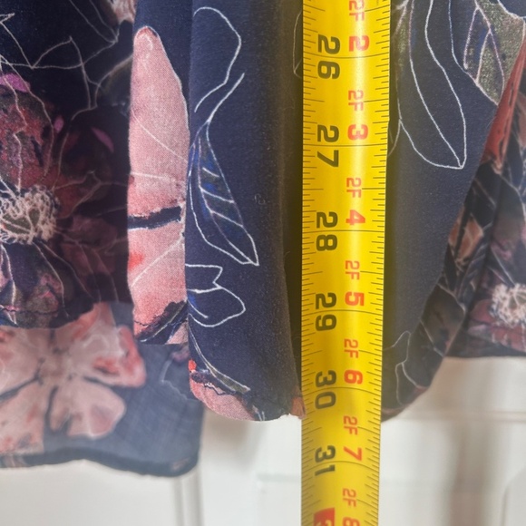 Free People Floating Florals High Low Dress Size 0 - Picture 9 of 10